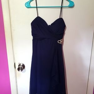Navy blue dress